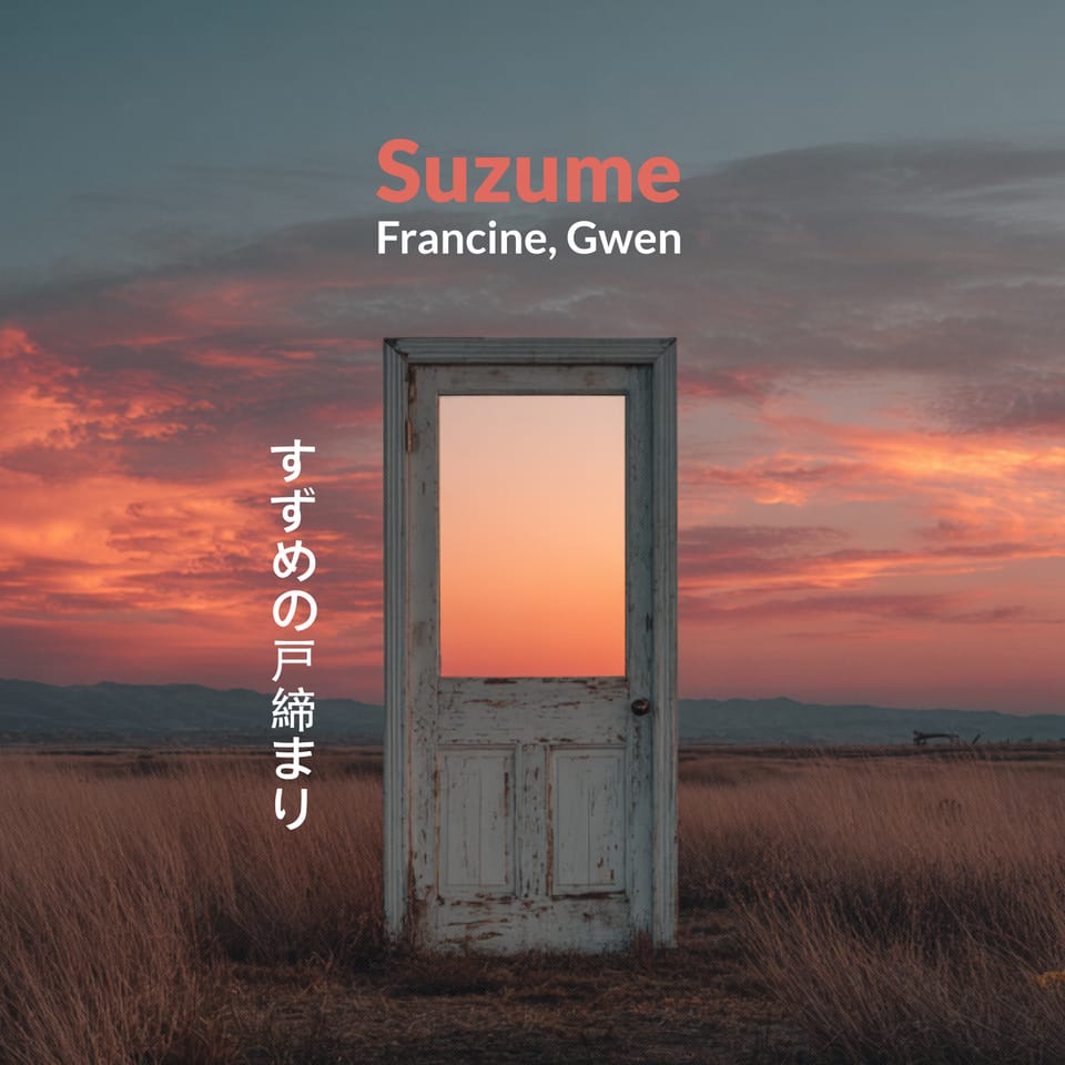 Suzume by Francine, Gwen - Release Date:  20 November 2025